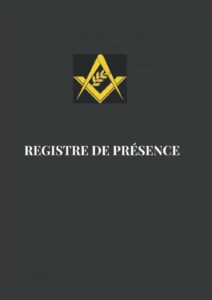 COUVERTURE REGISTRE DE PRESENCE